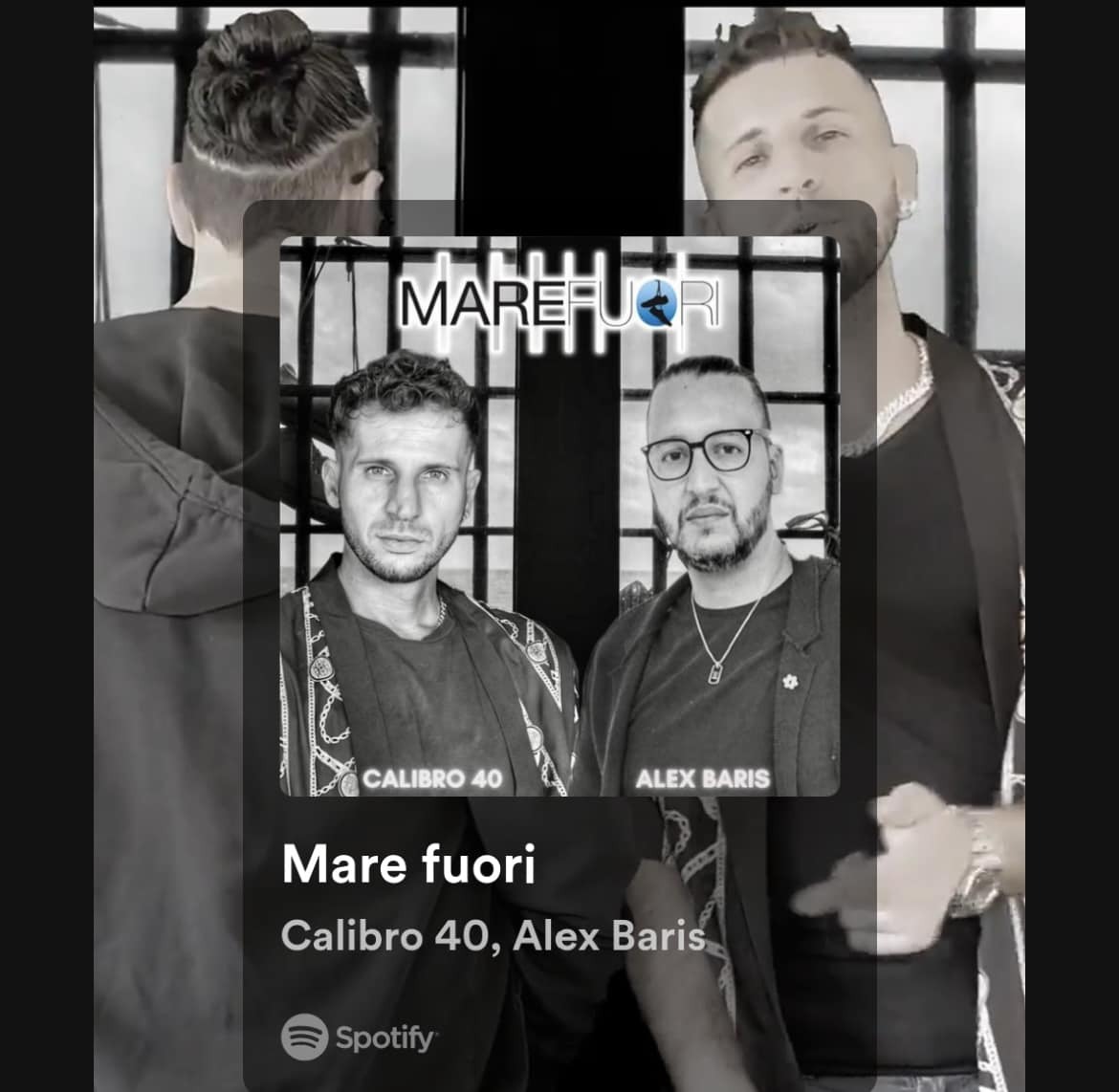 Calibro 40 & Alex Baris - Mare Fuori  (RADIO DATE:  01/03/2024)